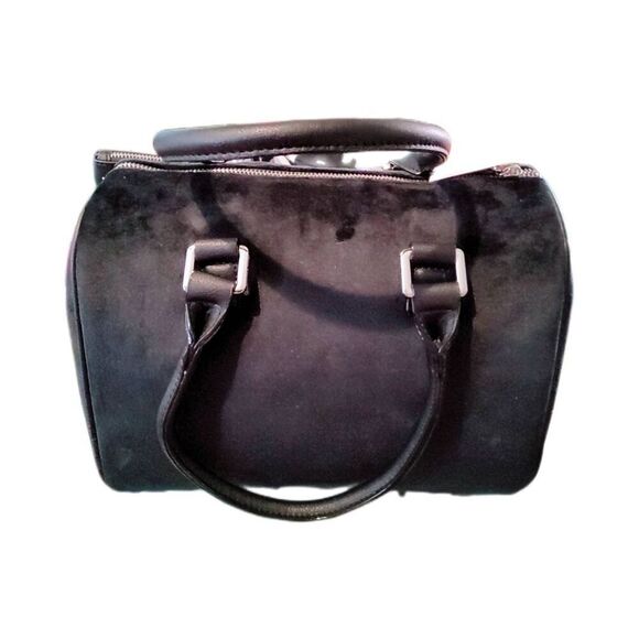 NWT~JUICY COUTURE All that Glitters Rhinestone Embellished Satchel Bag Liquorice - Picture 3 of 5